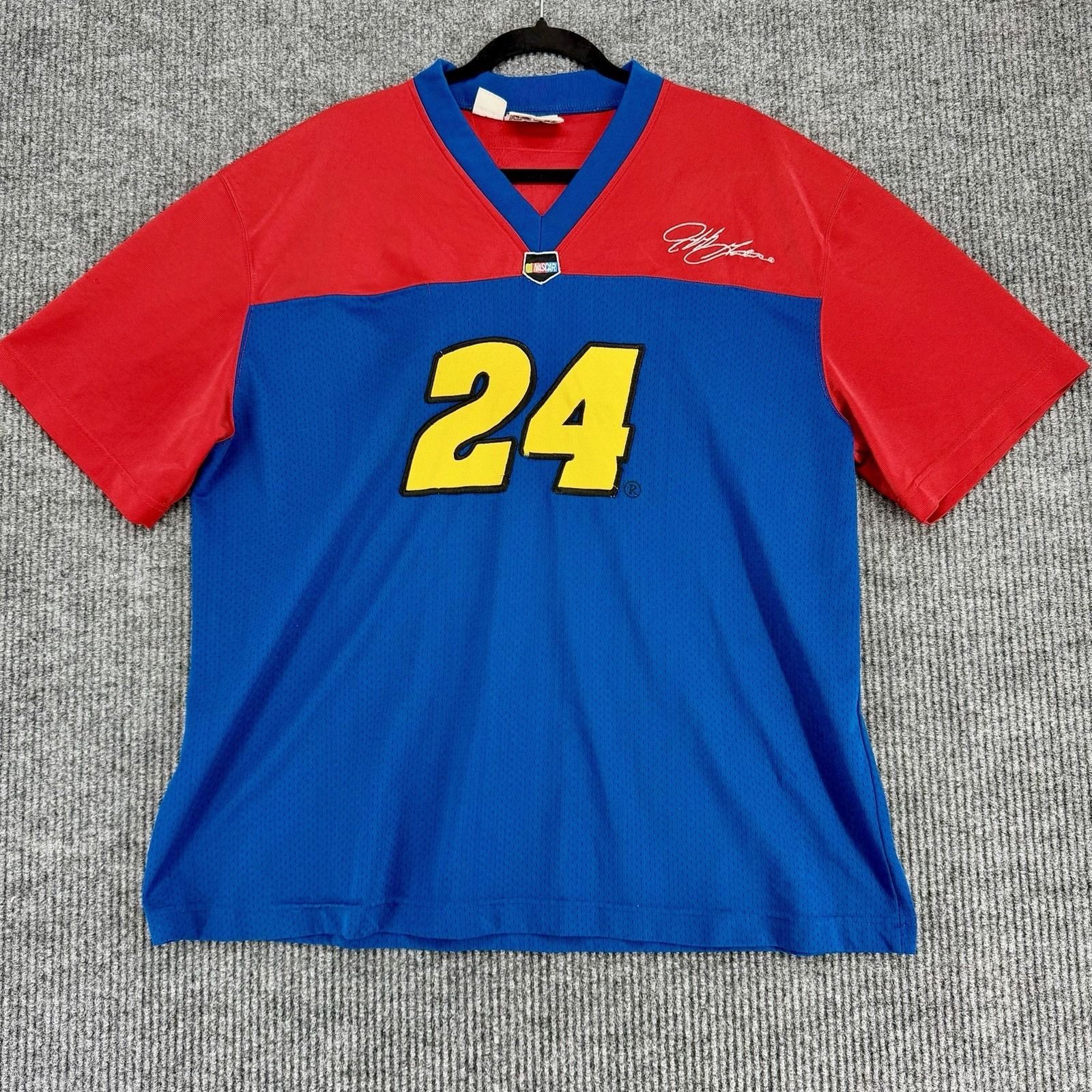 Vintage Jeff Gordon 24 Nascar Jersey Shirt Mens Large Winners Circle